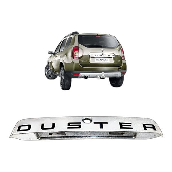 Friso Tampa Traseira Duster 2012 A 2019 Original