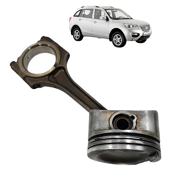 Pistão Com Biela Lifan X60 1.8 2013 2014 2015 2016 2017