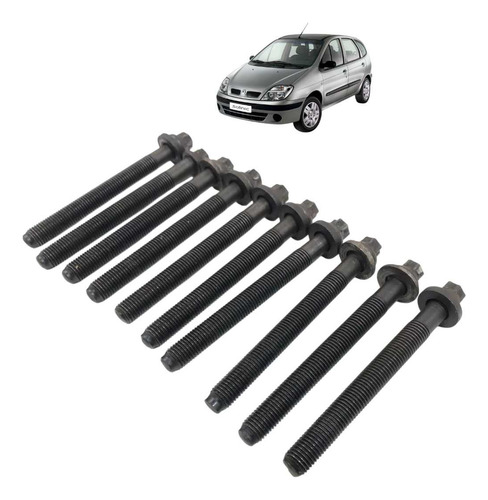 Jogo De Parafusos Cabeçote Renault Scenic 2.0 1999 Original
