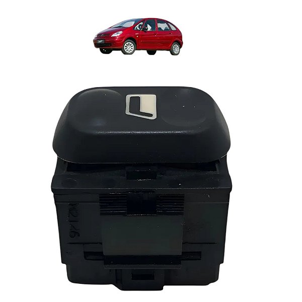 Botão Interruptor Vidro Traseiro Xsara Picasso 2001 A 2012
