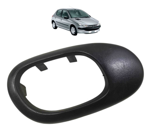 Moldura Maçaneta Interna Lado Esquerdo Peugeot 206 2005