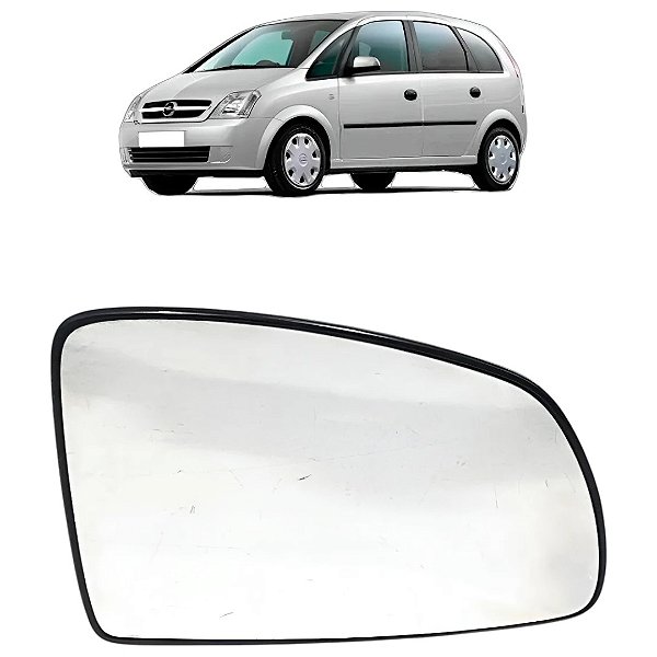 Lente Retrovisor Direito Meriva Prisma Celta 2007 2008 2012