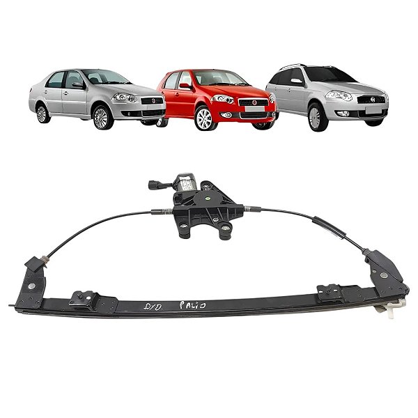 Máquina Vidro Dianteira Direita Palio Siena 2008 A 2012