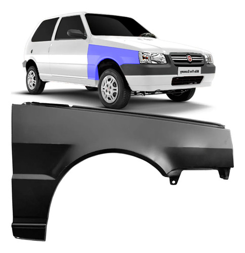 Paralama Dianteiro Direito Uno 2004 2005 2006 2007 2008 2010