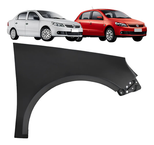 Paralama Direito Gol Saveiro Voyage G5 2009 2010 2011 2012