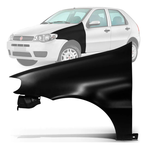 Paralama Dianteiro Esquerdo Palio 2004 2005 2006 A 2016 Flex