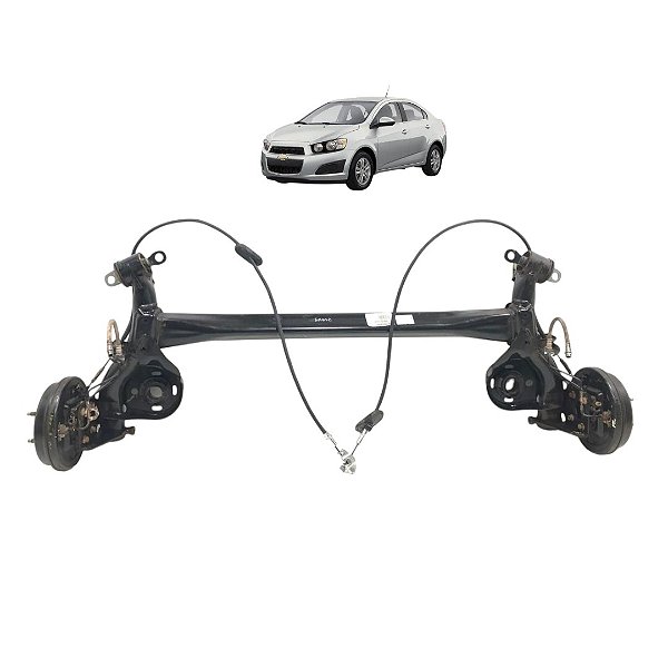 Eixo Traseiro Chevrolet Sonic 1.6 2012 2013 2014 Sedan