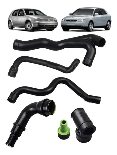 Kit Mangueira Respiro Óleo Audi A3 A4 A6 S6 Tt - 1.8 Turbo