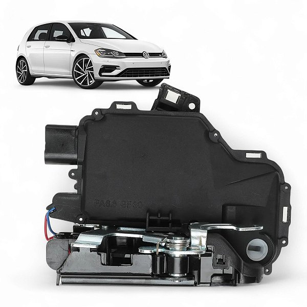 Fechadura Porta Dianteira Golf 1998 A 2013 Lado Esquerdo