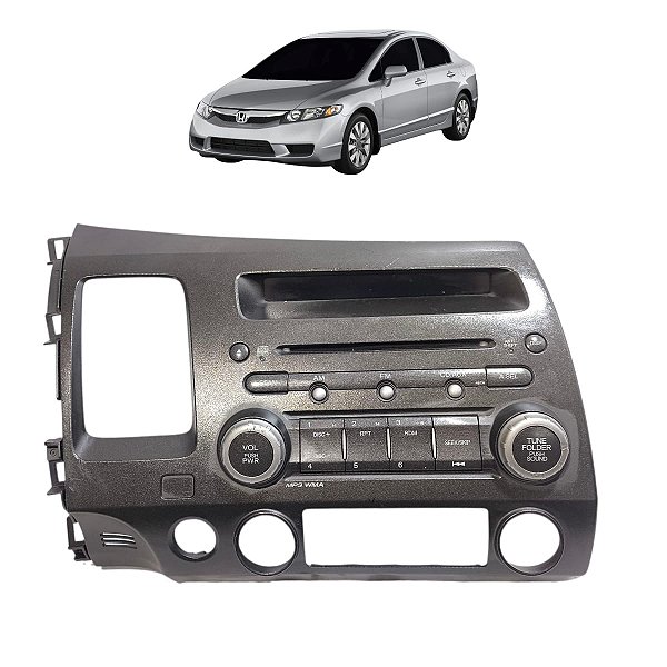 Rádio Mp3 Cd Player Honda New Civic 2007 2008 2009 a 2012