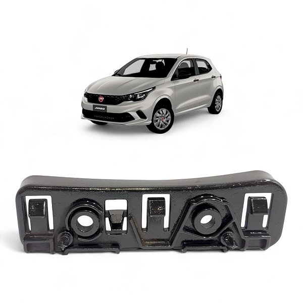 Guia Parachoque Dianteiro Esquerdo Cronos Argo 2018 a 2022