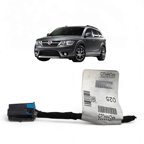 chicote conector plug tomada 12v traseiro fiat freemont 2015