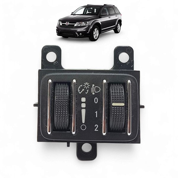 Botão Regulagem luz Farol Luz Painel Freemont 2012 a 2016