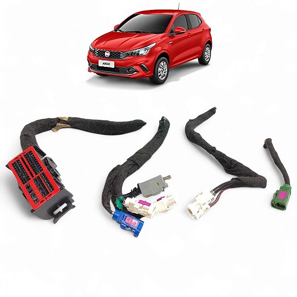 chicote conector plug central multimidia argo 2018 a 2023