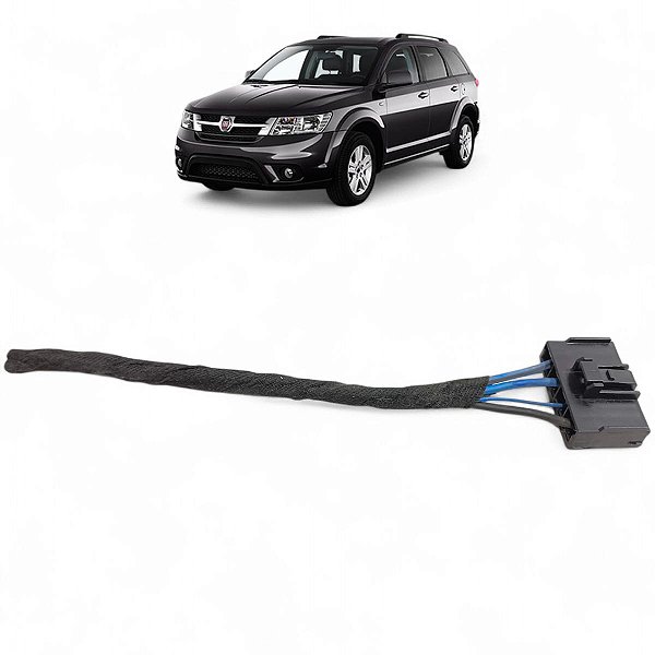 chicote conector plug resistencia ar freemont 2012 a 2016