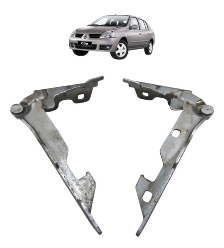 Par Dobradiça Capô Renault Clio 2000 2001 2002 2003 A 2012