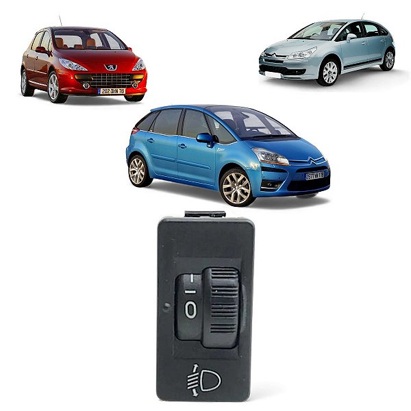 Botão Regulagem Farol Citroën C4 C4 Picasso Peugeot 307 2012