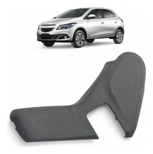 Acabamento Esquerdo Banco Dianteiro Direito Onix 2014 A 2019 Preto