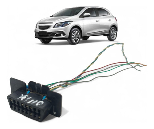 Chicote Conector Plug Tomada Diagnóstico Scanner Onix 2015