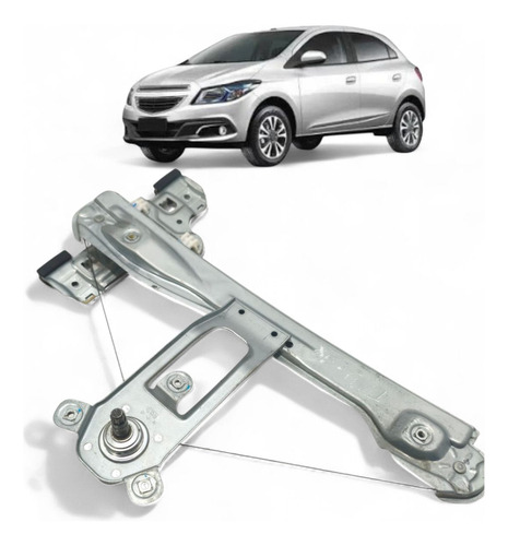 Máquina Vidro Manual Traseira Direita Onix 2012 2013 A 2018