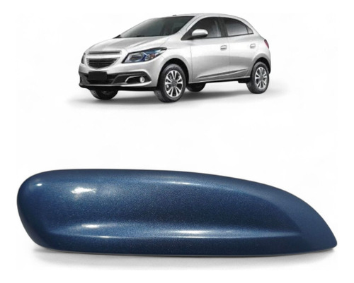 Maçaneta Externa Lado Direito Onix Spin Cobalt 2013 A 2019 Azul-escuro Dianteira/traseira