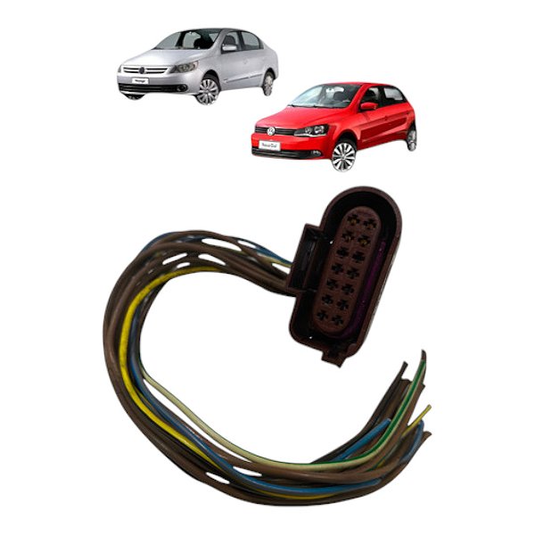 Chicote Conector Eletroventilador Gol Voyage G6 2013 A 2016