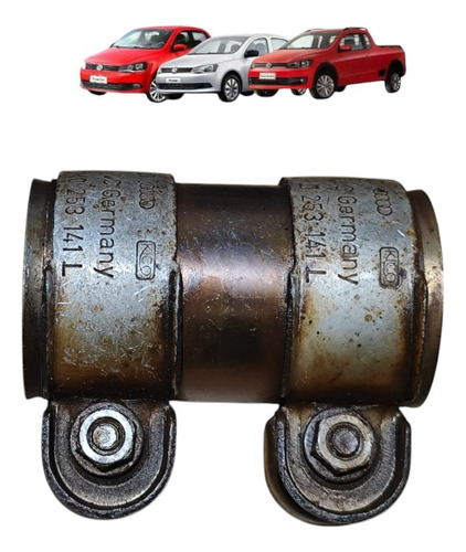 Abraçadeira Escape Gol Voyage Saveiro G6 2013 A2016 Original