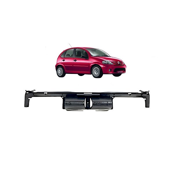 Absorvedor Impacto Parachoque Traseiro Citroen C3 2002 A 12