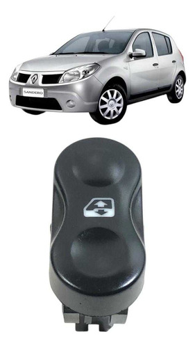 Botão Vidro Elétrico Renault Logan Sandero 2008 2009 2010