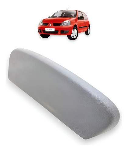 Acabamento Banco Lado Esquerdo Clio 2010 Á 2011 Original Cinza