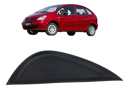 Acabamento Borracha Esquerda Painel Xsara Picasso 2002 A 12 Preto