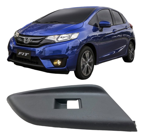 Acabamento Botão Vidro Traseiro Direito Fit 2015 2016 2017