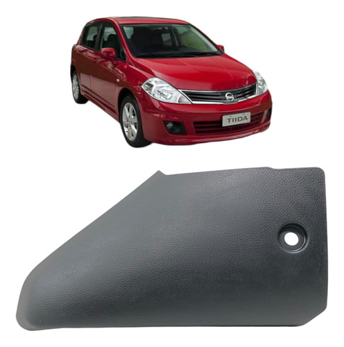 Acabamento Console Central Lado Direito Tiida 2008 2009 2010