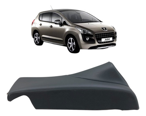 Acabamento Encosto Direito Banco Traseiro 3008 2011 À 2014 Preto