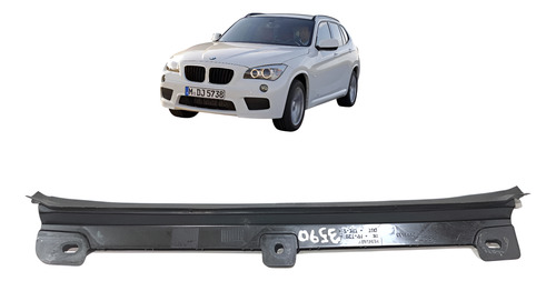 Acabamento Inferior Capo Bmw X1 2012 51712993433 Original Preto