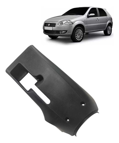 Acabamento Inferior Coluna Direção  Siena Palio 2008 A 2012 Preto