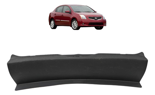 Acabamento Interno Porta Malas Nissan Sentra 2007 A 2012 Preto