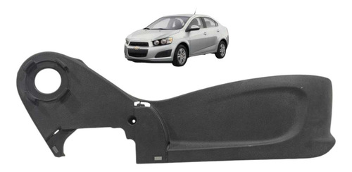 Acabamento Lateral Banco Dianteiro Direito Sonic 2012 A 2014