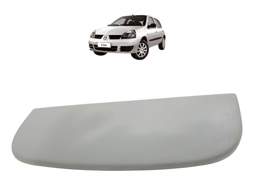 Acabamento Lateral Banco Esquerdo Renault Clio 9252366 Orig Cinza