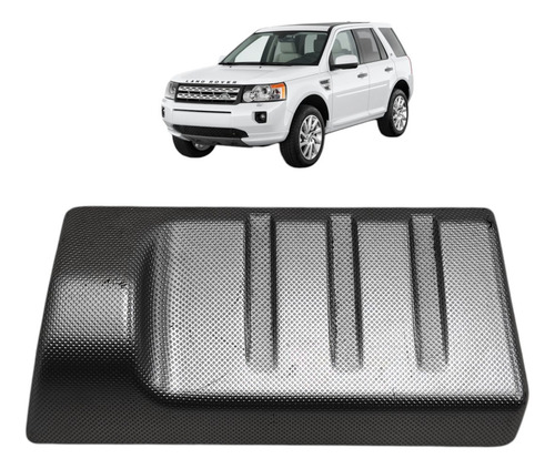 Acabamento Painel Central Freelander 2 2010 2011 2012 Prateado