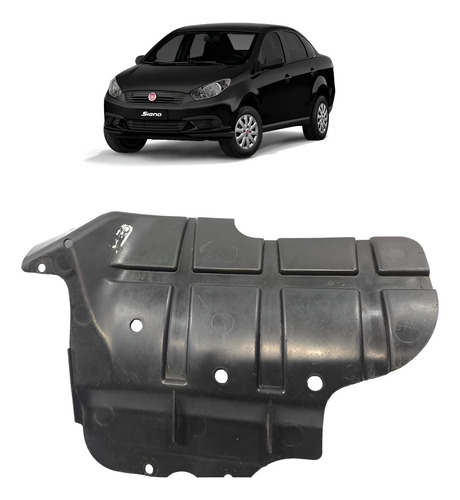 Acabamento Parabarro Dianteiro Esquerdo Grand Siena 12 A 21