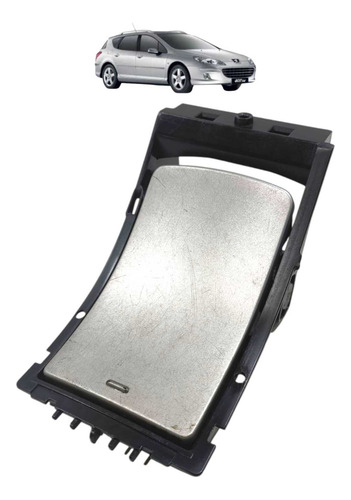 Acabamento Porta Copo Console Central Peugeot 407 2005 A 09