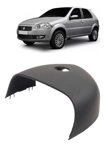 Acabamento Superior Coluna Direção  Siena Palio 2008 A 2012 Preto