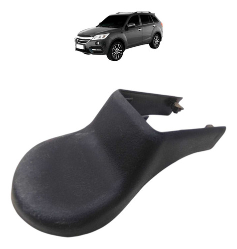 Acabamento Tampa Trilho Banco Direito Lifan X60 2012 A 2018 Cinza