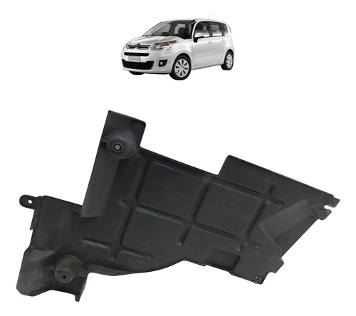 Acabamento Traseiro Direito Assoalho Citroen C3 Picasso