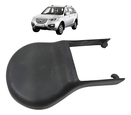 Acabamento Trilho Banco Direito Lifan X60 2012 2013 A 2019 Preto