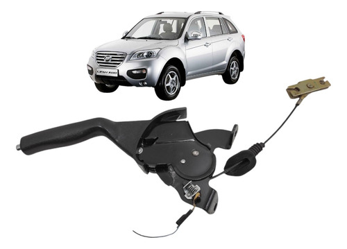 Alavanca Puxador Freio Mão Lifan X60 2013 2014 2015 2016