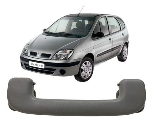 Alça De Teto Renault Scenic 2000 2001 2002 2003 2004 2005 Cinza