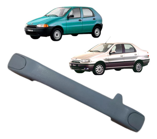 Alça Teto Fiat Palio Siena 1996 1997 1998 1999 2000 20001 Cinza