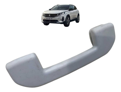 Alça Teto Pega Mao Dianteiro Direito Peugeot 3008 2017 A 20 Creme